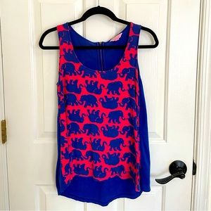 Lily Pulitzer Elephant Tank Top